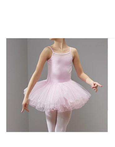 Vestido Ballet Niña Rosado