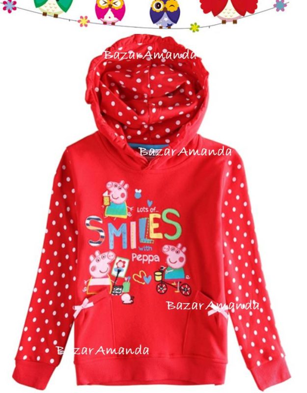 Poleron Gorro Peppa 6
