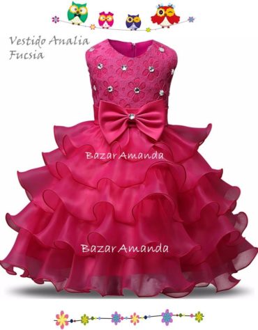 Vestido Analia Fucsia 4