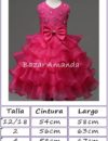 Vestido Analia Fucsia Tallas