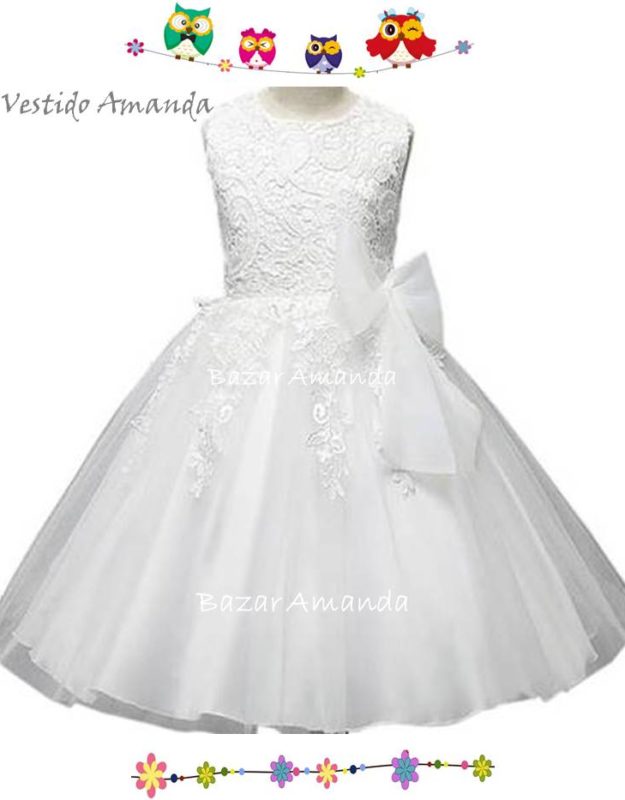Vestido Bautizo Amanda 0