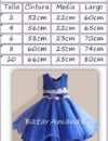 Vestido Fiesta Emily Blue Tallas