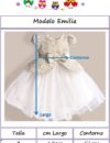 Vestido Fiesta Luna Tallas