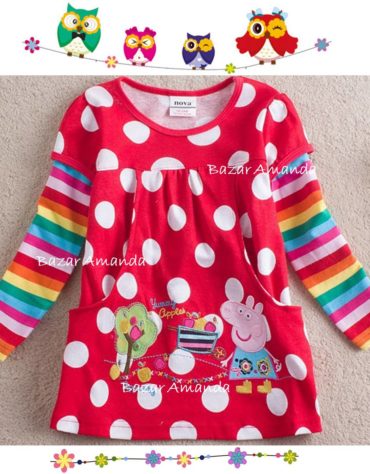Vestido Lunares Peppa 4