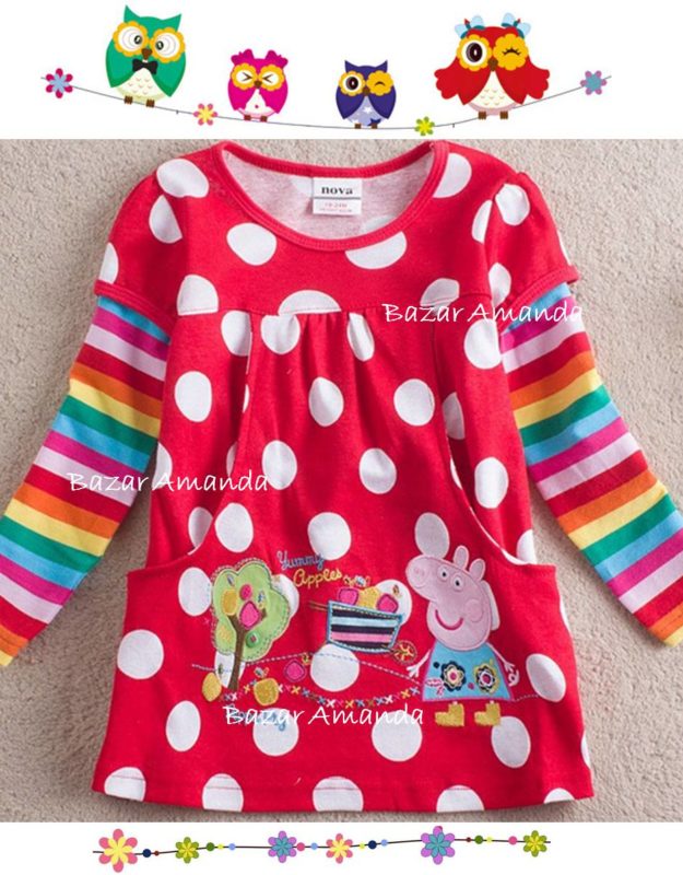 Vestido Lunares Peppa 4