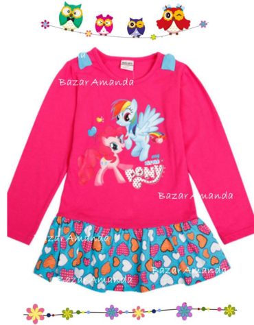 Vestido Pony Corazones