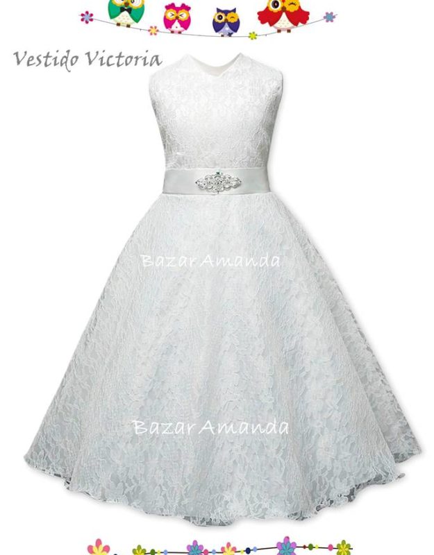 Vestido Primera Comunión Victoria 1