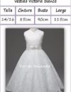 Vestido Primera Comunión Victoria tallas
