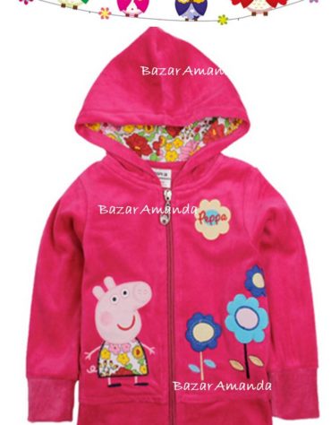 poleron Peppa fucsia