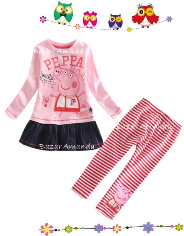 set Peppa Pig Bordado