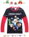 Minecraft Polera Negra