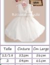 Vestido Alexa White Tallas