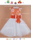 Vestido Fiesta Rania Orange