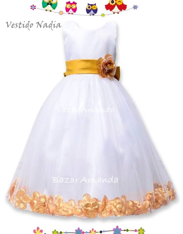 Vestido Nadia Dorado 1