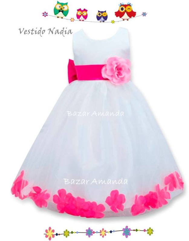 Vestido Nadia Fucsia 4