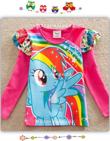 Polera Pony Rainbow Dash
