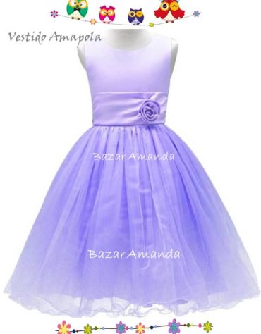 Vestido Amapola Lila 1