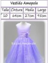 Vestido Amapola Lila Tallas