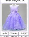 Vestido Amapola Lila Tallas