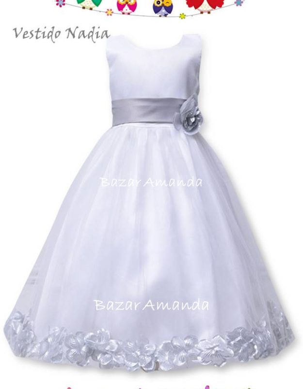 Vestido Nadia Plateado 4