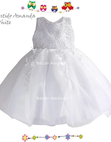 Vestido Amanda White