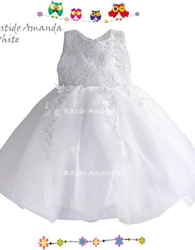 Vestido Amanda White