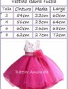Vestido Isaura medidas