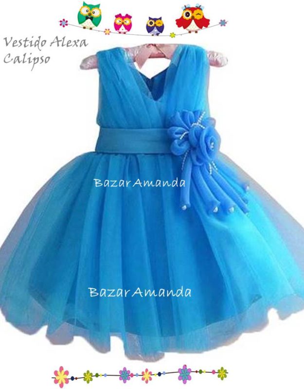 Vestido Alexa blue 2