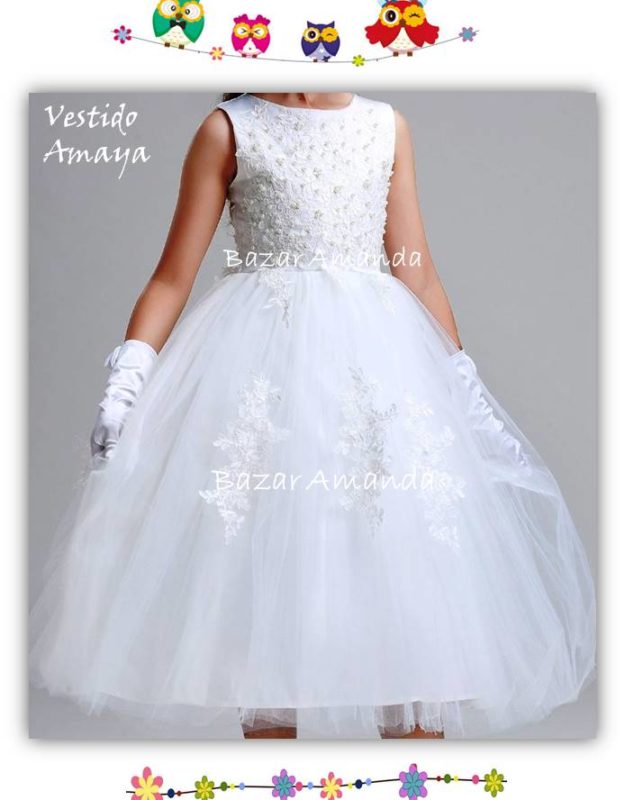 Vestido Amaya 1 primera comunión