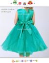 Vestido Sadira verde agua 2