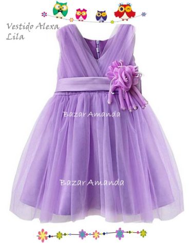Vestido Alexa Lila 2