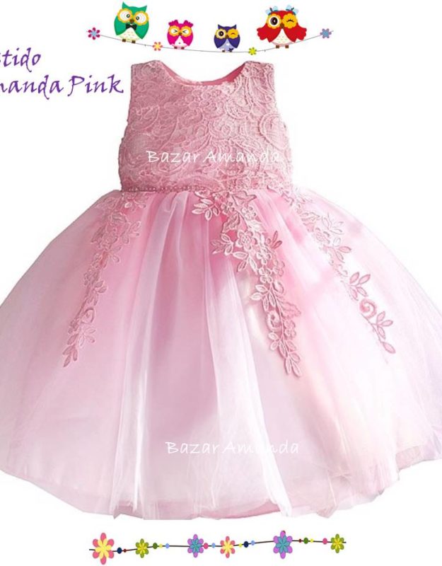 Vestido Amanda Pink 1