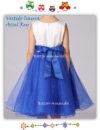 Vestido Isaura Azul Rey 2