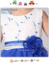Vestido Isaura Azul Rey 4
