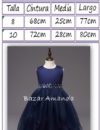 Vestido Sadira Blue Tallas
