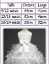 Vestido Isaura Blanco medidas