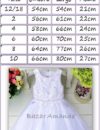 Vestido Violeta Bco Medidas