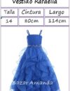 Vestido Rafaella Medidas