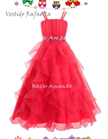Vestido Rafaella Rojo 1