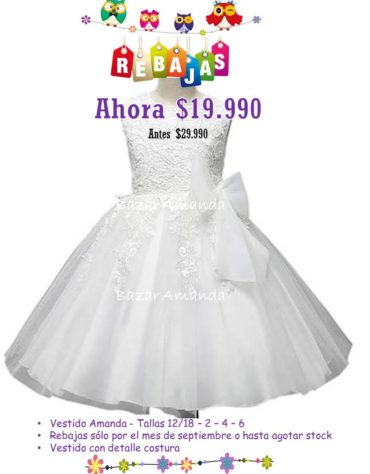 Rebajas Vestido AManda