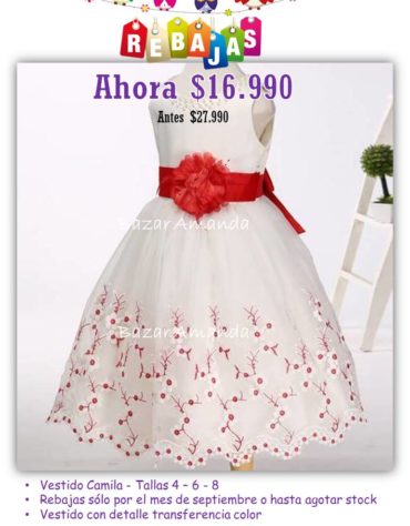 Rebajas vestido Camila