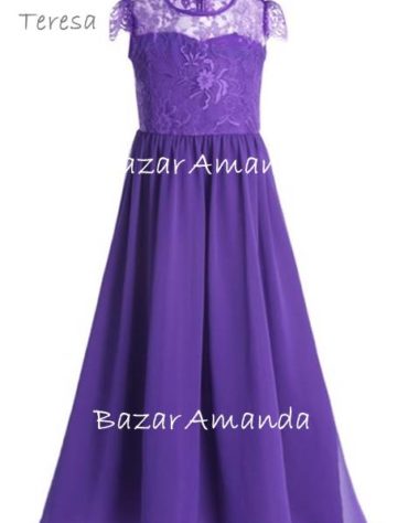 Vestido Teresa Morado 1