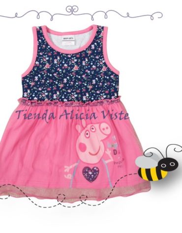 Vestido sin mangas peppa